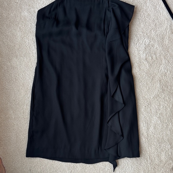 BCBGeneration Black One-Shoulder Dress - Picture 1 of 12